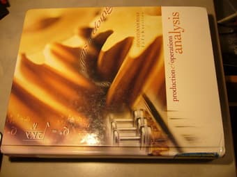 Production & Operations Analysis, used, 5th edition 1