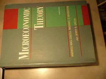 Microeconomic Theory, new 1