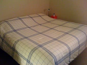 King Mattress,  box-spring, metal stand $400 3