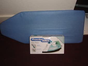 Iron and Ironing board-$10 OBO 1