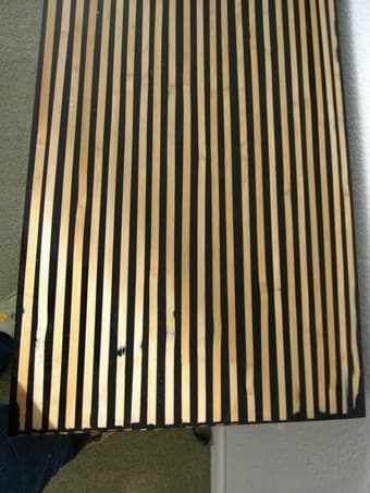 Console Table with Bamboo embedded 2