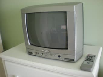 13 Inch Color TV with Remote  $35 1