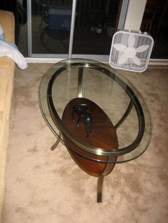 Coffee and End table, new modern, must go - moving! - $170 menlo park 1