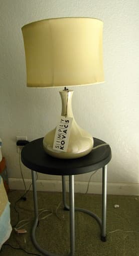 Designer Table Lamp (Simply Kovacs) - $60 1