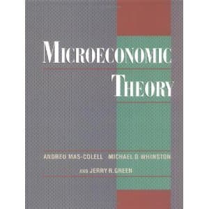 Microeconomic Theory - Mas-Colell 1