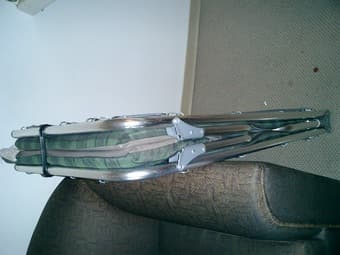 moving sale: air cooler and foldable bed 1