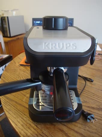 KRUPS steam espresso machine 1