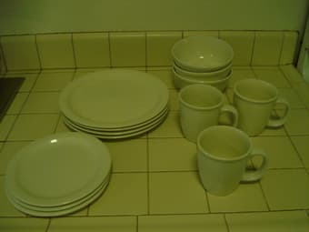 Set of Plates and Cups - $ 15 1