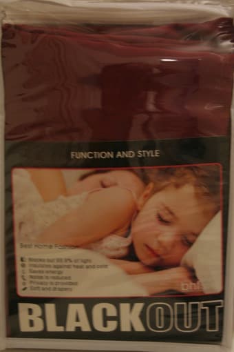 Maroon black out curtain ensemble for EV sized windows $30 1