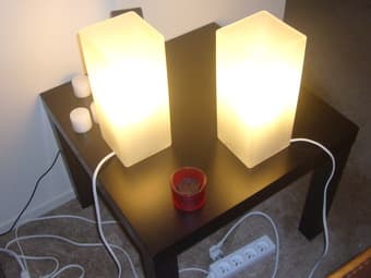 Selling Lamps -  2 sets of 1 big+ 1 small IKEA GRONO - 20$ 1
