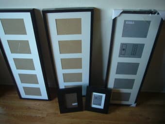 Set of Frames IKEA - (RIBBA and FJALLSTA) - 5$ 1