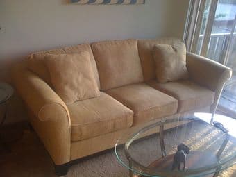 Modern Sofa and Chair - must go, moving!! 3