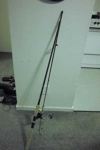 two Shimano Solara fishing rod rods  AX 4000FB $40 OBO 1