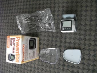 Prevention blood pressure monitor for wrist, like new, $29 1