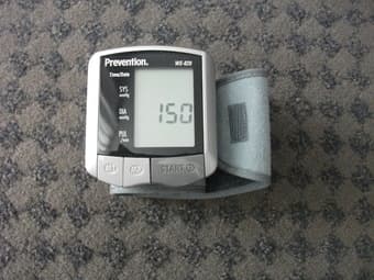 Prevention blood pressure monitor for wrist, like new, $29 2