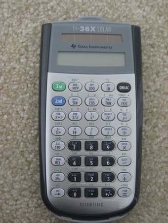 Solar calculator - $8 1