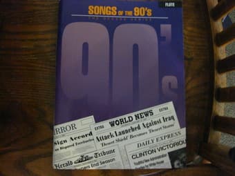 Flute score books - $6 each 2