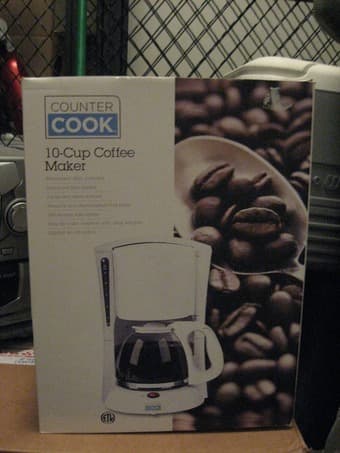 unused coffee maker 1