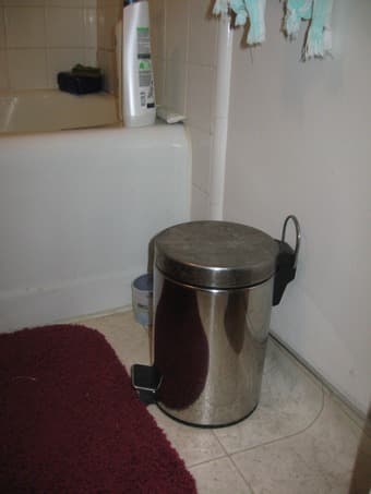 dustbin and 4 drawer chest 2