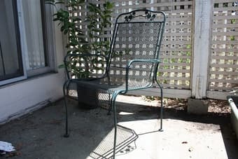 Steel chair - 5$ 1