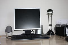 Desktop Pent Dual Core 3.2GHZ/2GB Ram,160 GB HDD, win7, LCD 19" - $300 1