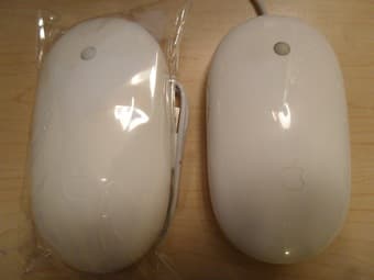One unopened Apple Mighty Mouse and one slightly used one $20/$15OBO 1