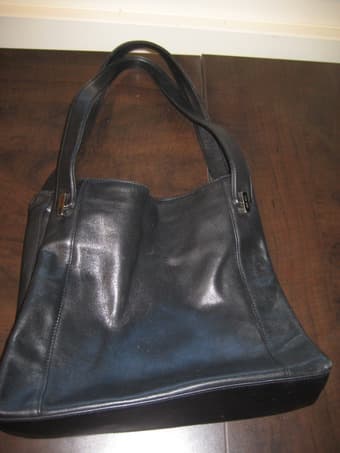 women's purses - black leather nine west & brown liz claiborne $20 3