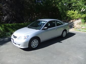Low mileage, Certified Honda Civic LX coupe - $11,000 1