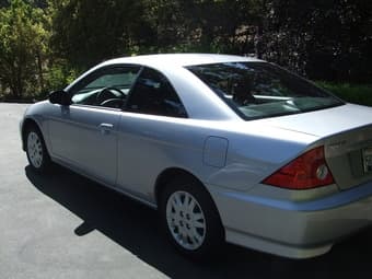 Low mileage, Certified Honda Civic LX coupe - $11,000 2
