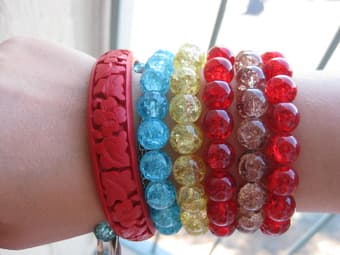 Colourful bracelets. , Brand new. $2 for one ($8 for 5). 2