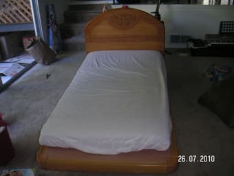 Single Bed (Frame and Mattress) - $30 1
