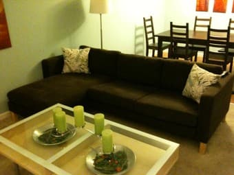 Great sofa with chaise - $550 1