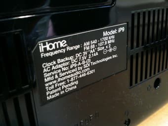iHome iP9 - $40 2