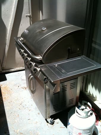 5+1 Burner Stainless Steel Grill - $350 1