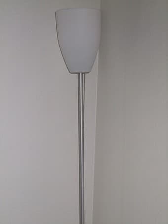 lamp - standing lamp - $15 1