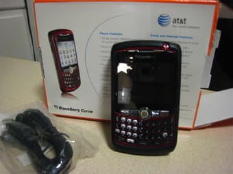 $50 Red Blackberry Curve 8310, Good Condition 1