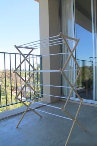 Moving sale!!! Candles, drying rack, cushions and Brita 2