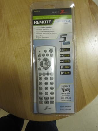 TV Antenna for $5, all in one universal remote $5 2