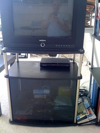 TV stand $25 2