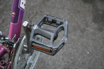 24" women bike with replaced sturdy pedals $60 2
