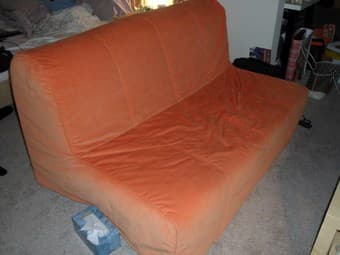 the NEWEST rarely used IKEA futon (sofa bed) you will ever find!! 1