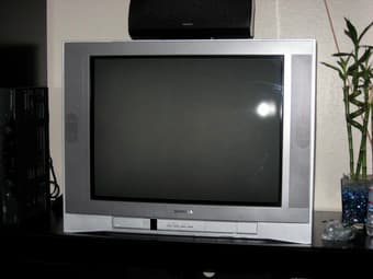 27" (I think) TV- 5 years old, $40 1