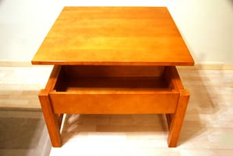 Sturdy wood coffee table $190 OBO 2