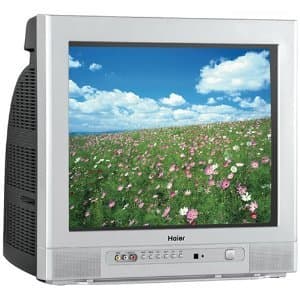 14" Haier TV set and converter  $50 1