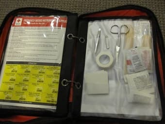 Emergency Kit--be red cross ready, first aid preparedness $5 3