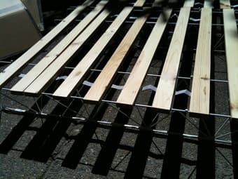 2 twin bed frame for sale 2
