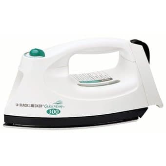 White Black & Decker X300 Quick 'N Easy Iron - $10 1