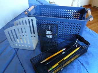 Moving Sale: Stationary, office stuff, shoes organizer- 2