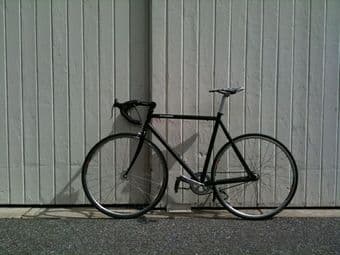 Black Fixed Gear Bicycle 55cm - $320 2