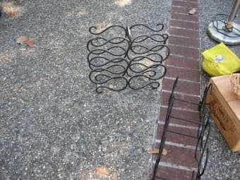 Cast Iron Wine Racks 1